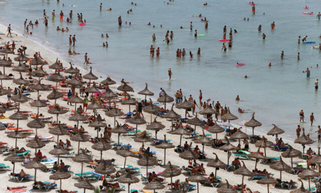 Kloakken flommet over på Mallorca